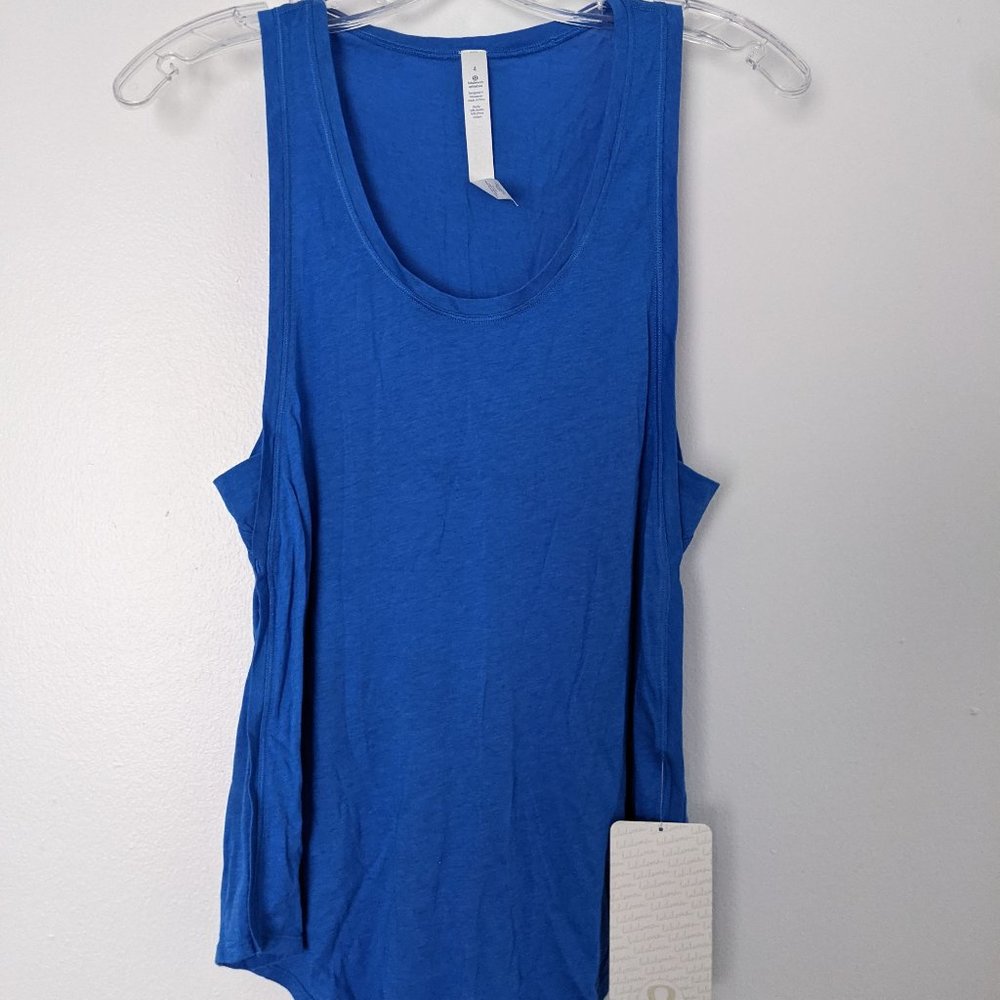Blue Lululemon Bliss Break Tank (New with Tags!)